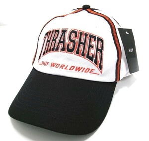 新品★HUF×THRASHER★ハフ×スラッシャー★センターフィールドスナップバック★コラボキャップ★THRASHER Center Field Snapback Cap