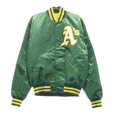 日本通販売 ☆Athletics アスレチックス スタジャン ジャケット