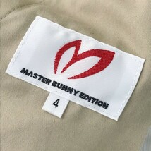 MASTER BUNNY EDITION マスターバニーエディション 2022年モデル ストレッチパンツ サイドロゴ ホワイト系 4 [240001993085] ゴルフウェア_画像6