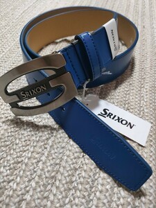  новый товар SRIXON Srixon кожаный ремень синий blue свободный размер талия 95cm до соответствует Golf мужской ремень машина b ремень 