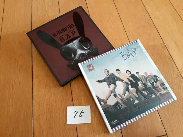 B.A.P K POP 韓国版 ミニ アルバム CD 2枚 BADMAN Unplugged 韓国 アーティスト 音楽 中古 