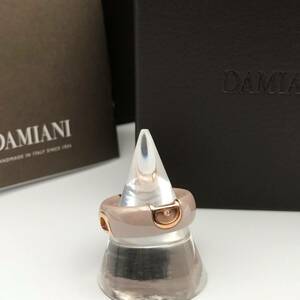 ダミアーニ ディーアイコン カプチーノ リング K18PG 12号 ピンクゴールド ダイヤ付 セラミック DAMIANI アクセサリー ジュエリー 指輪