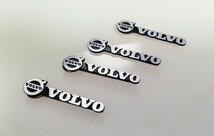 ボルボ★VOLVOアイアンマークロゴ ミニステッカー ４セットV40 V60 XC60 XC70 V70 S60 XC40_画像1