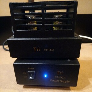 ② 通電確認済 TRIODE トライオード VP-EQ2 真空管 フォノイコライザー フォノ 管球式 フォノ 