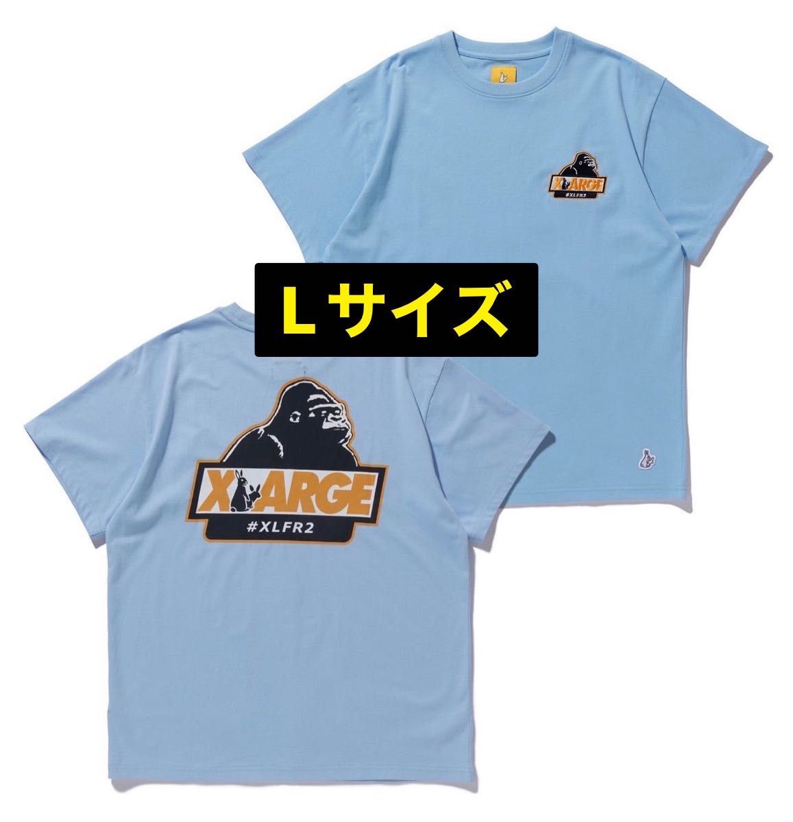 エフアールツー #FR2 Box Logo T-shirt サックスブルー M｜PayPayフリマ