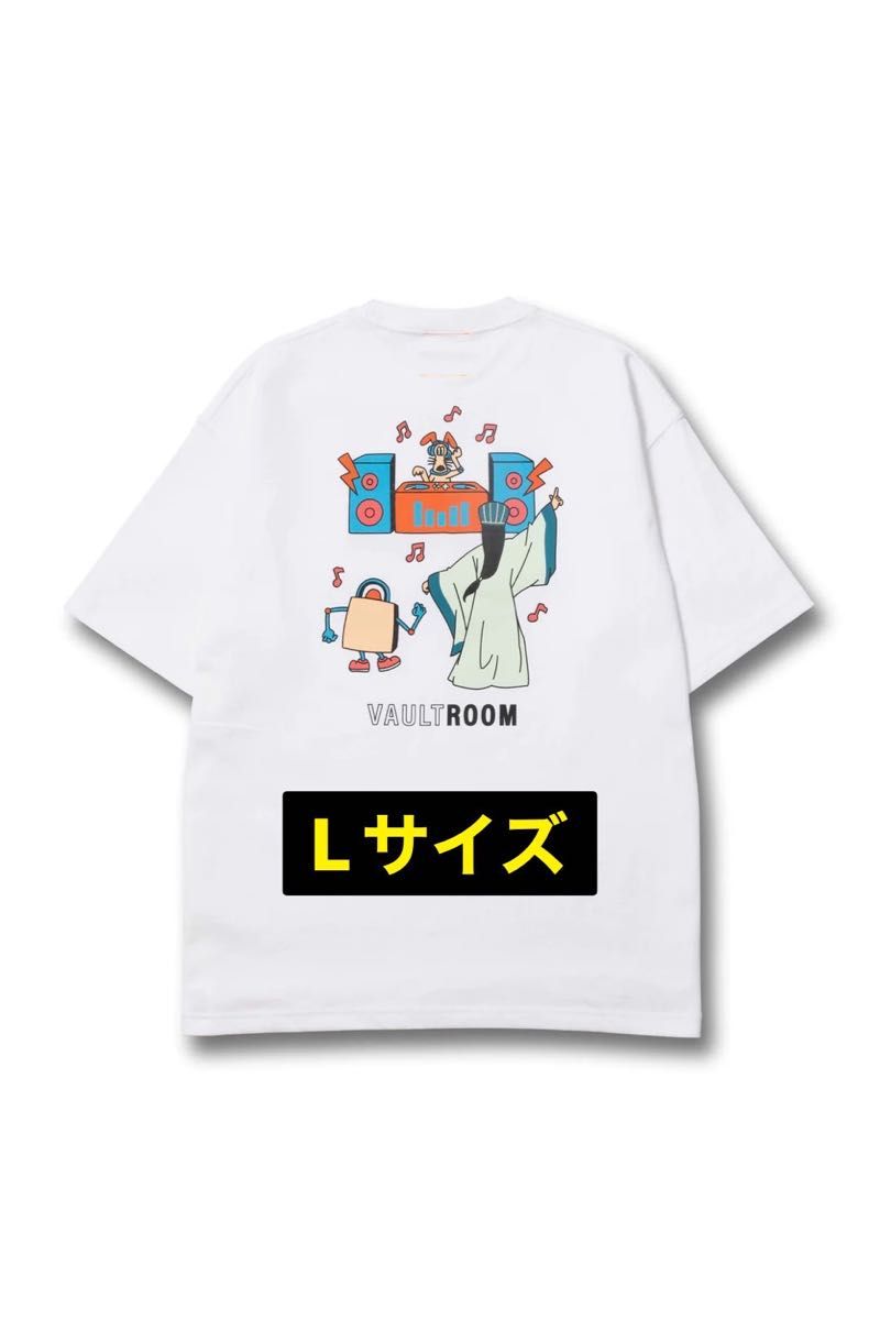 KEYREX × ZETA L/S TEE / WHT Lサイズ VAULTROOM ZETA DIVISION ロンT