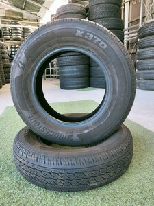 A279 BRIDGESTONE K370 145/80R12 80/78N LT 2本セット　2022年製