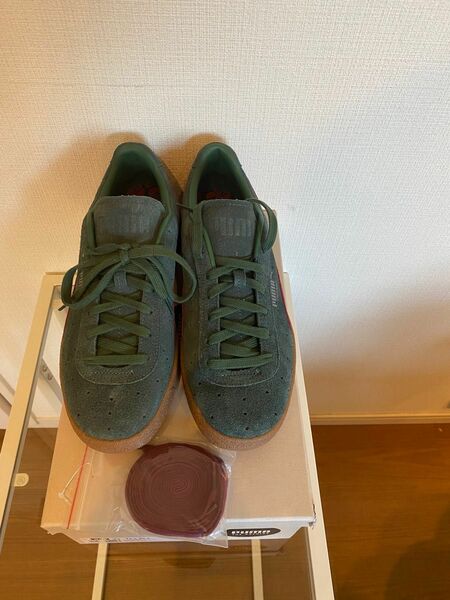 #未使用　PUMA スエードTRAMP OG　383014 02 28.5cm Green 