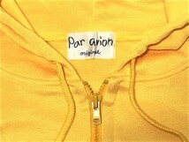 【ParAvion/パラビオン】ポリエステル スウェットパーカー YELLOW 新品/デッドストック/希少/ジャージ/伸縮性/レディース/セクシー/日本製_画像7