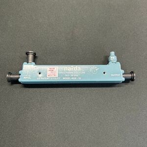 中古 NARDA ナルダ 方向性結合器 DIRECTIONAL COUPLER カプラー 4226-10 0.5-18.5GHz -10dB 結合度