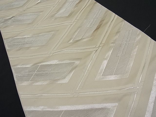 4着物屋ほのか□六通柄袋帯唐織檜垣文銀糸三越扱い逸品未使用n-ar1686