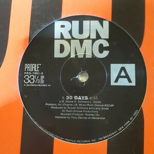 RUN D.M.C. / 30 DAYS /ELECTRO