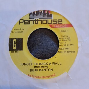 BUJU BANTON / JUNGLE TO BACK A WALL /STEELY/CLEVIE,LECTURER RIDDIM 