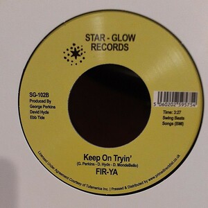 FIR-YA / CRYIN' IN IRAN / KEEP ON TRYIN' /7インチ/GEORGE PERKINS,BOOGIE DISCO 