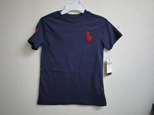 NY/新/即☆POLO Ralph Lauren/ラルフローレン☆ 6T/120/N/ビックポニー半そでTシャツ