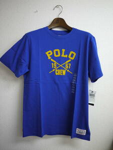 NY/ новый / немедленно *Polo/Ralph Lauren/ Ralph Lauren * L/14-16 лет для /160/ Logo хлопок короткий рукав футболка 