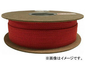 ユタカ ポリエチレンロープドラム巻 3mm×200m レッド PRE-71(7947755)