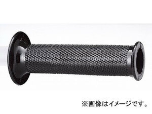 キジマ グリップラバー ブラック 128×22.2mm OPENエンド 201-212 2輪