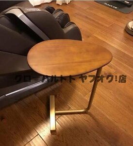 人気推薦 家具◆サイドテーブル 別荘 ナイトテーブル リビング 北欧 木製 1脚 コーヒーテーブル 贅沢 S568