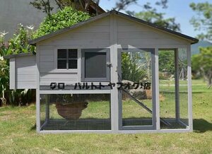  very popular large chicken small shop . is to small shop wooden pet holiday house house rainproof . corrosion rabbit chicken small shop breeding outdoors .. garden for cleaning easy to do S619