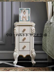 Art hand Auction Very popular high-end narrow side table with drawers, princess style, claw legs, S692, Handmade items, furniture, Chair, chest of drawers, chest