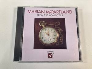 【1】5231◆Marian McPartland／From This Moment On◆マリアン・マクパートランド◆輸入盤◆