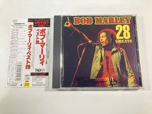 【1】M5389◆Bob Marley／28 Greats◆ボブ・マーリィ／ベスト28◆国内盤◆帯付き◆