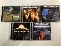 W7126 ニッケルバック 5枚セット｜Nickelback Feed the Machine No Fixed Address Here and Now Dark Horse Silver Side Up_画像1