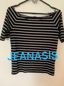 jeanasis ボーダーカットソー
