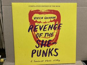 V.A.【2枚組LP REVENGE OF THE SHE-PUNK A FEMINIST MUSIC HISTORY】パンク天国/POSTPUNK/NEWWAVE/オルタナ/X-RAY SPEX/SLITS/CRASS