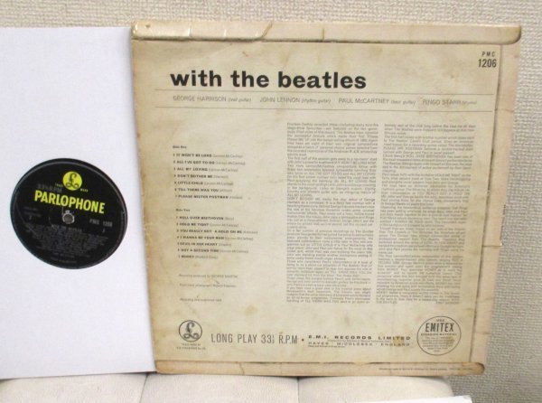 MAT 5 / 5 ☆ The Beatles With The Beatles [ UK ORIG mono '63