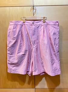 Polo Ralph Lauren TYLER SHORT サイズ 38 ハーフ パンツ ショーツ ピンク タック ポロ ラルフローレン 古着 アイビー トラッド