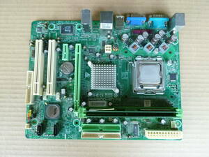 BIOSTARマザーボード P4M900-M7 SE セレロン LGA775 （CPU・メモリ－付き）＜中古＞