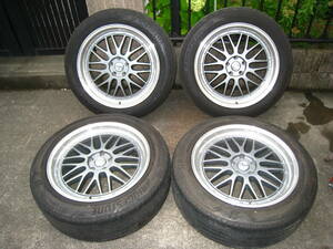 ☆ BBS LM 風 BBS LM タイプ 235/55R20 8.5J PCD114.3 5H インセット +35 ハブ径 約72mm 4本セット☆