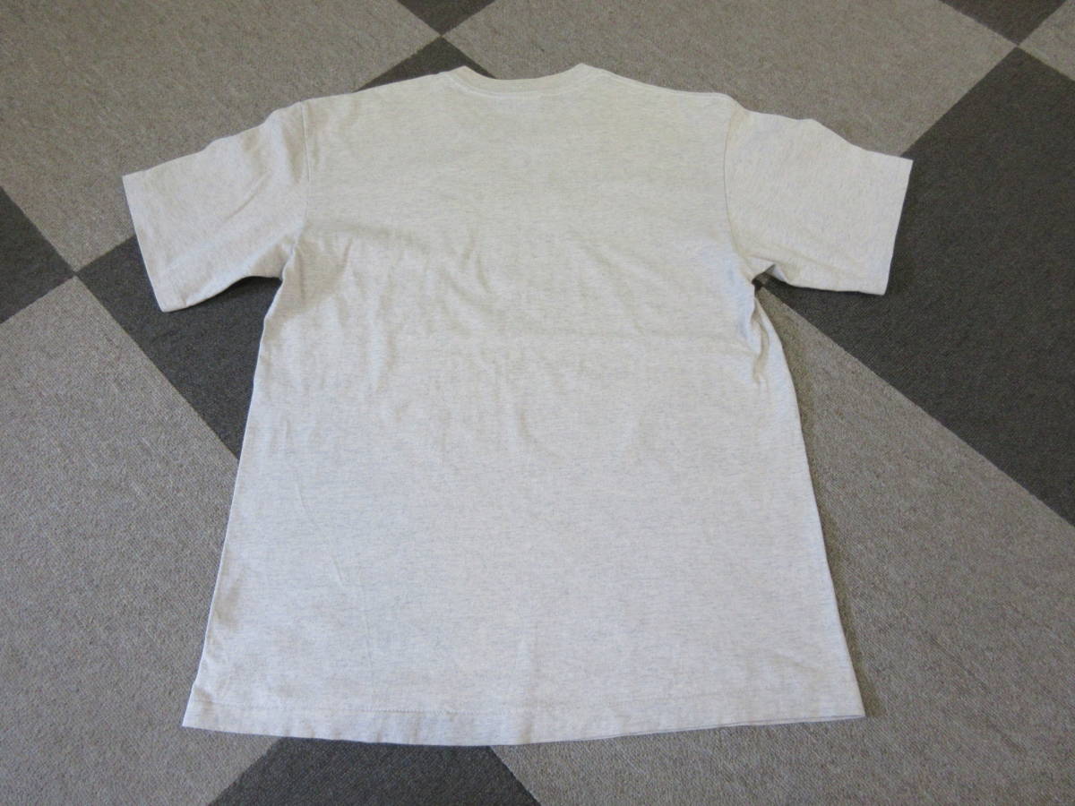 90s STUSSY 白タグ Tシャツ Lサイズ ベージュ USA製 シングルステッチ