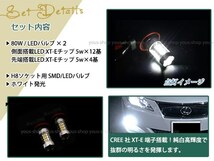 NBOXカスタム（N~BOX) LEDバルブ H8 デイライト 80W フォグランプ ホワイト_画像2