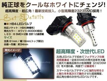 グランビア VCH10W 12W LEDバルブ 12連 フォグランプ HB4 白 6000K ホワイト 白 ライト CREE アルミヒートシンク 両面発光 純正交換_画像2