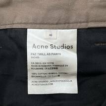 Acne Studios アクネストゥディオズ サイズ46 カーゴパンツ ワークパンツ カーキ_画像6