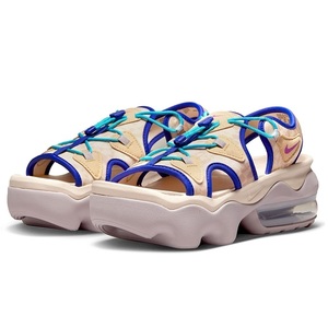 ☆NIKE WMNS AIR MAX KOKO SANDAL ベージュ/青/薄青 23.0cm ナイキ ウィメンズ エア マックス ココ サンダル DX3285-126