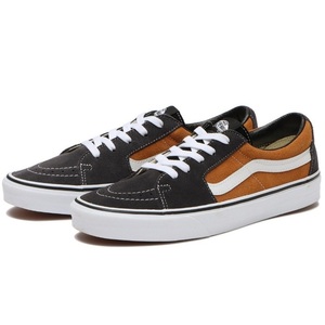 ☆VANS SK8-LOW 濃灰/薄茶/白 28.0cm バンズ スケート ロウ 定番 SK8 VN0A5KXDALQ