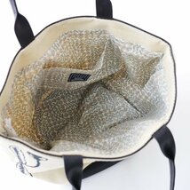 未使用 2023SS mina perhonen ミナペルホネン focaccia bag developpe 刺繍 フォカッチャバッグ/ベージュ【2400013429245】_画像9