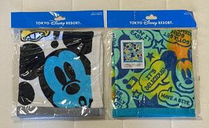 Tokyo Disney RESORT ディズニー ウォッシュタオル2種新品未使用品 東京ディズニーリゾート