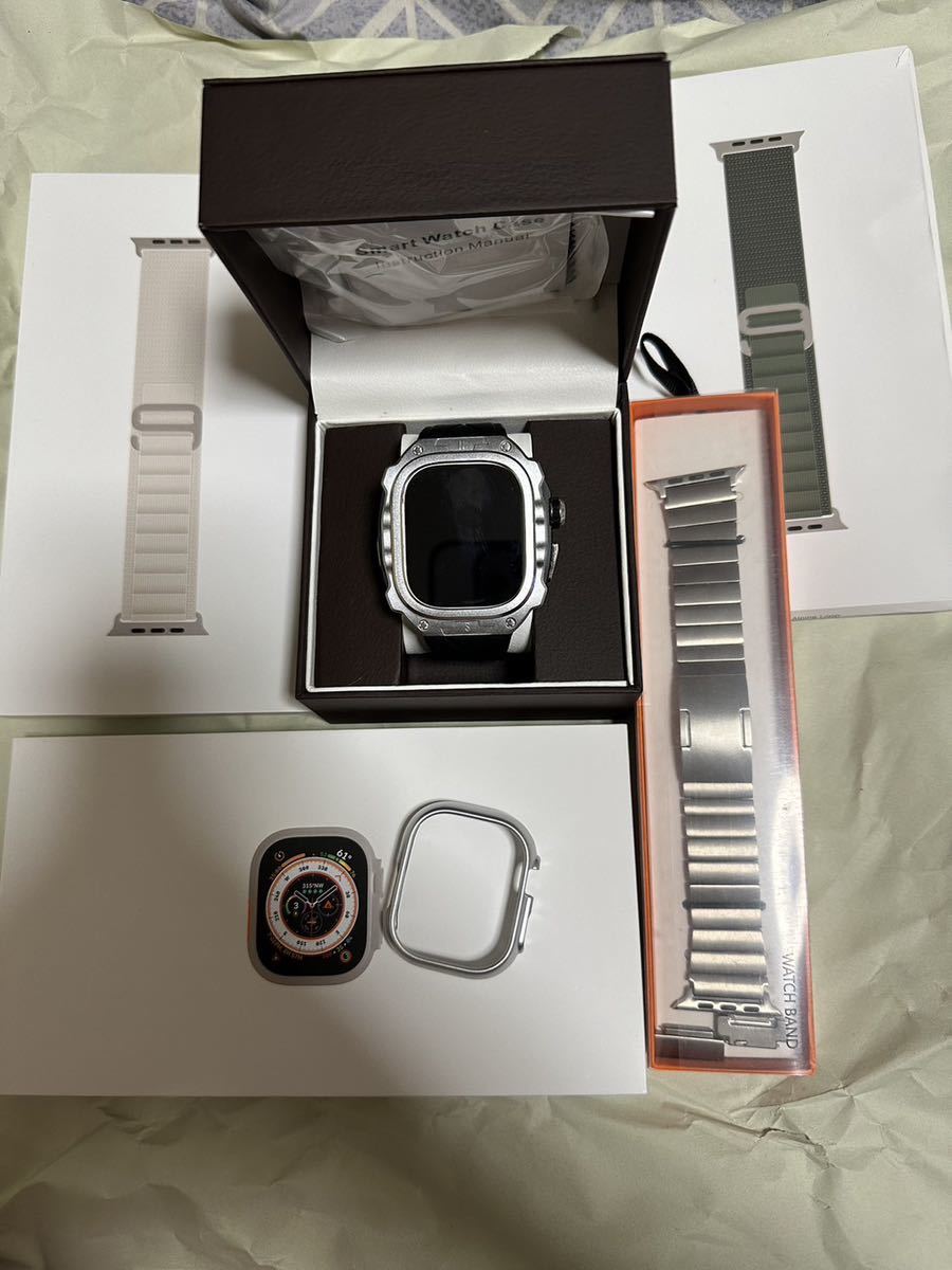 ◇美品【アップル】Apple Watch Ultra 49mm GPS+Cellular チタンニウム