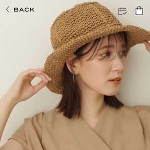ナノユニバース 麦わら帽子