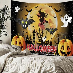  Halloween tapestry metal fittings attaching H12 Home party Kids memory photographing 