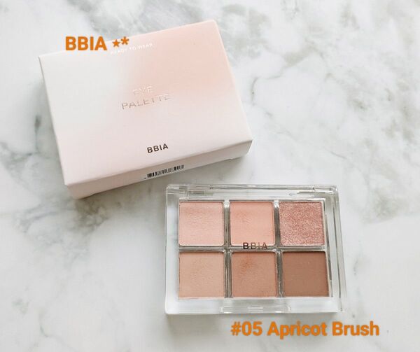 値下げ中!BBIA アイシャドウ #05 アプリコットブラッシュ ピーチメイク 正規品