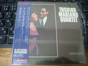 秋吉敏子 CHARLIE MARIANO TOSHIKO MARIANO QUARTET CANDID 紙ジャケ ｃｄ トシコ＝マリアーノ カルテット 