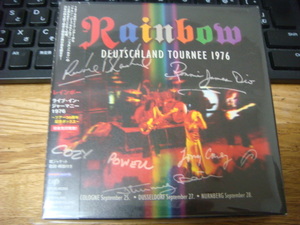 RAINBOW LIVE IN GERMANY ライブ イン ジャーマニー 1976 6cd ツアー 30周年 記念ボックス RAINBOW DEUTSCHLAND TOURNEE 1976 レインボー