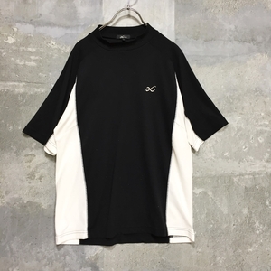 ◆お洒落な逸品◆wacoal/ワコール CW-X 半袖 Tシャツ ブラック L メンズ K103 ｃ4997