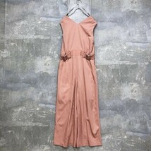 新品■MOUSSY/マウジー ノースリーブ オーバーオール オールインワン サロペット ピンク サイズ 2 レディース ドレス ｃ1069 K33_画像2